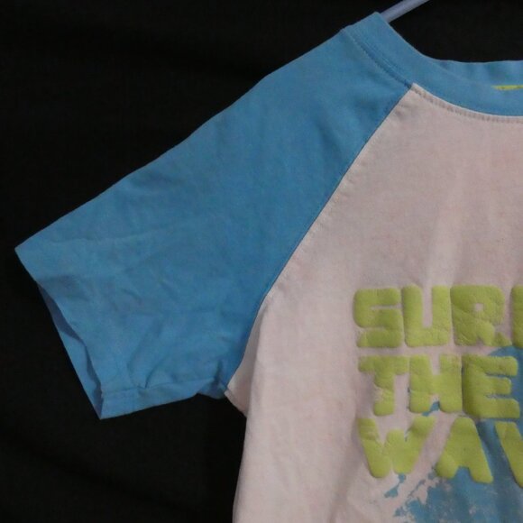 GEORGE small (7-8) Surf The Wave 85 Pro Surf Short Sleeve Tee *Dye Bleeding Item - Picture 4 of 16